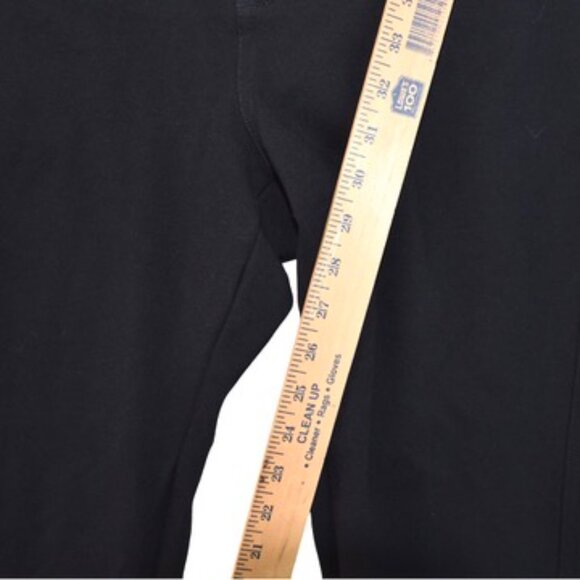 NYDJ Black Pants 14 Slimming Stretch Skinny Classic Officewear Minimalist Work - Picture 8 of 11